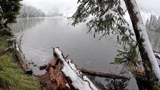 Beautiful Specimen Creek Trail to Crescent Lake - Yellowstone National Park