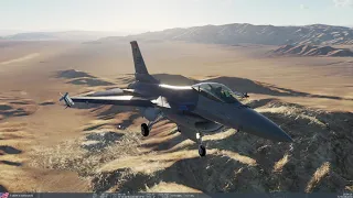 DCS F-16C Landing Using AoA
