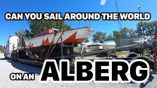 Sail Around The World, On An Alberg? Classic Plastic -  Episode 112 - Lady K Sailing