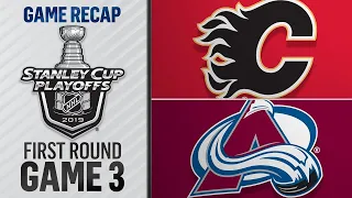 Avalanche rout Flames to take 2-1 series lead