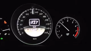 2012 Mercedes C 250 Coupé 204 PS 0-100 km/h Acceleration Beschleunigung