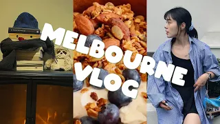 Melbourne Vlog / 호주 여름 맞아? 하루에 4계절이 다 있는 멜버른 / 일도 하고 브런즈윅 가고 그래놀라 만들고 카페도 다니는 일상 브이로그
