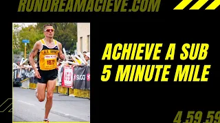 How To Break 5 Minutes in The Mile More Effectively | Vo2Max Tips