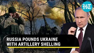 Putin's Army bombards Ukrainian stronghold with 'Hyacinth' & 'Gvozdika' artillery | Watch