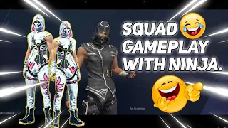 NINJA SQUAD💗|| Gameplay Gone Wrong😅|| Garena FreeFire