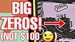 BIG ZEROS! (Not $100 😉) Playing $280 In Texas Lottery tickets!