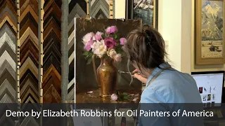 Elizabeth Robbins Demo Oil Painters of America