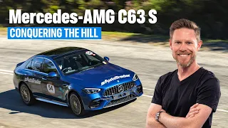 Mercedes-AMG C63 S E Performance - Conquering the hill