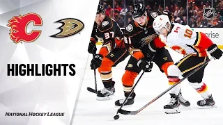 NHL Highlights | Flames @ Ducks 10/20/19