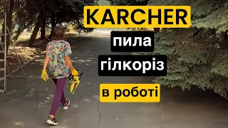 Karcher: пила та гілкоріз в роботі