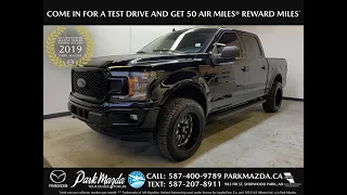 BLACK 2018 Ford F-150 XLT SPORT Review   - Park Mazda