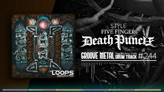 Groove Metal Drum Track / Five Finger Death Punch Style / 145 bpm