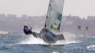 49er Sailing Jump - Outteridge & Jensen