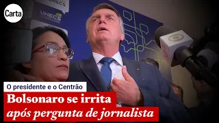 'TCHUTCHUCA DO CENTRÃO': BOLSONARO ABANDONA ENTREVISTA APÓS SER QUESTIONADO SOBRE APELIDO