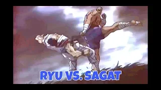 Ryu vs. Sagat in Super Street Fighter 2 Movie