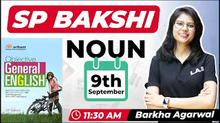 LAB: S.P Bakshi | Noun | For  All Competitive Exams | English by Barkha Ma'am