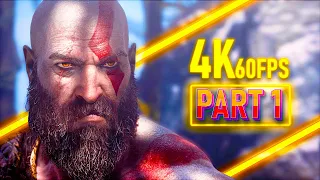 GOD OF WAR 4 - Walkthrough Gameplay Part 1 [4K HDR 60FPS] - (The Marked Tress)