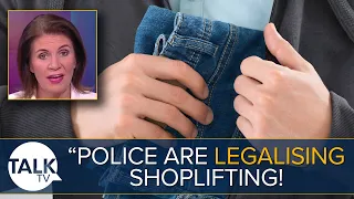 "Lawlessness!" Julia Hartley-Brewer BLASTS Police Over Rising Shoplifting Offences