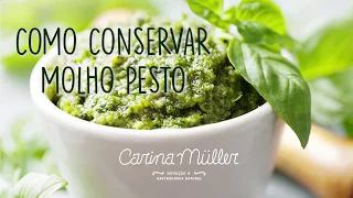 Dica de Molho Pesto | NutriChef Carina Müller