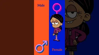 The loud house character gender swap edit #shorts #genderswap #shortsvideo #short #shortsfeed #viral