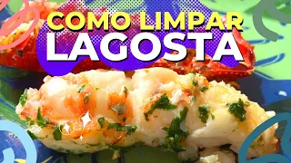 🦞COMO LIMPAR LAGOSTA FÁCIL