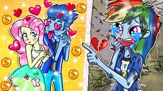Poor MY LITTLE PONY Rainbow Dash Betrayed 💔 - Soarin Follow The Rich Lady? |  Love Story Animated