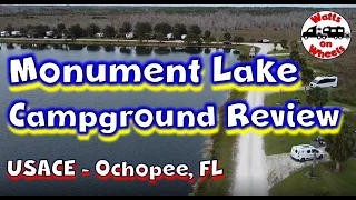 ⛺ Monument Lake Campground Review // USACE Boondocking in Ochopee, FL (Everglades)