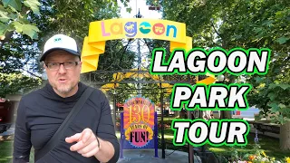 Lagoon Park Tour - Farmington Utah - Lagoon Amusement Park #lagoon #themepark #tour