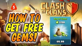 Clash of Clans - How to Get Free Gems! (No Jailbreak) 2014