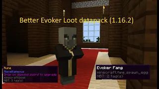 So I made Evoker Loot MUCH better (Datapack)