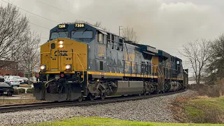 CSX 7209 Leads CSX X693 in Augusta, GA with a Sick K5LA