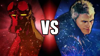 Hellboy vs Nero (Dark Horse Comics vs Devil May Cry) | VS Trailer