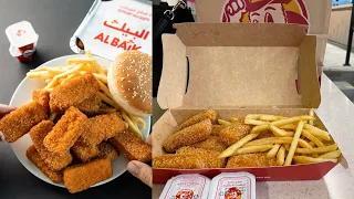 Al Baik expo 2020 | expo 2020 Dubai | Saudi Arabia | rate for Chicken NUGGETS & falafel #albaik #UAE
