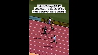 Leslie Tebogo 19.50 200m Dash