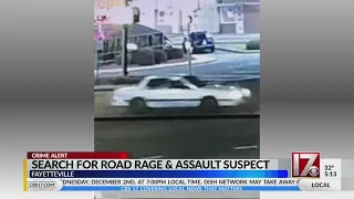 Fayetteville police searching for assault and road rage suspect