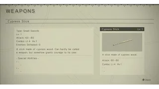 Nier: Automata | Where To Find Cypress Stick | Weapon Location |