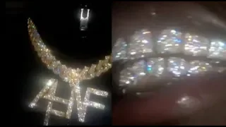 Glokk Nine Flossing New 100,000 New Diamond Grillz & Jewelry...DA PRODUCT DVD