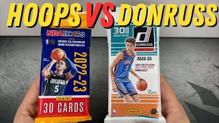 NBA Hoops vs Donruss Basketball: Battle of the Value Packs!