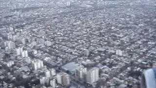 Landing at Buenos Aires (AEP) domestic airport