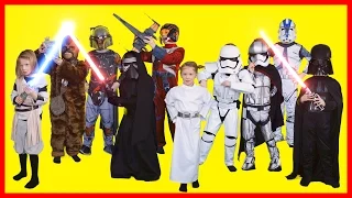 Star Wars Kids Costumes - Darth Vader, Chewbacca, Kylo Ren, Stormtrooper, Boba Fett, Princess Leia