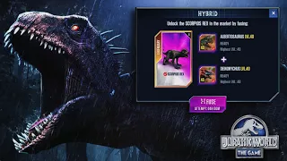 Release The Beast, Scorpios Rex Ready To Join The Battle - Jurassic World The Game