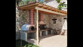 Greek Traditional Pizza Oven Build