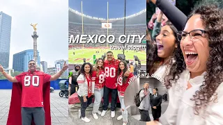 MEXICO CITY travel vlog!!! *49er game* | the Aguilars
