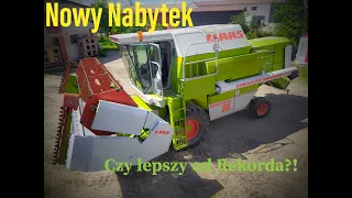 Nowy Nabytek - Claas dominator 88s, pożegnanie Rekorda