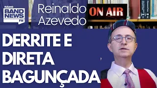 Reinaldo: A direita está toda bagunçada em SP; o fator Derrite