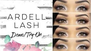 (20 Pairs.) Ardell Lash Try-On/Demo feat. EyelashesUnlimited.com!