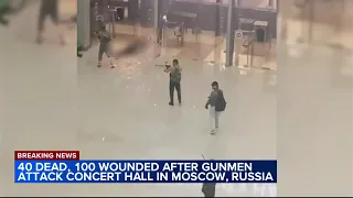 Kremlin says 40 killed and more than 100 wounded in attack on Moscow concert hall