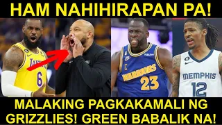 Lakers Nahihirapan PAIKUTIN ang Players | Memphis NAGKAMALI dito | Green BABALIK na!