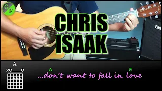 ✅ Chris Isaak - WICKED GAME ✅ PLAY ALONG Chords & Lyrics on screen | Guitar Tutorial.