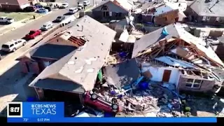 Widespread damage, 12 people injured after tornado tears through Oklahoma